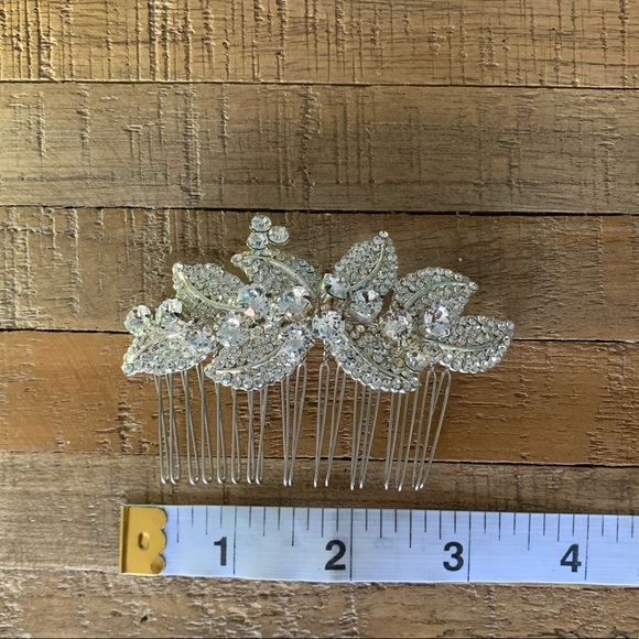 🍁Autumn inspired Swarovski Custom Wedding Hair Comb - Picture 5 of 5